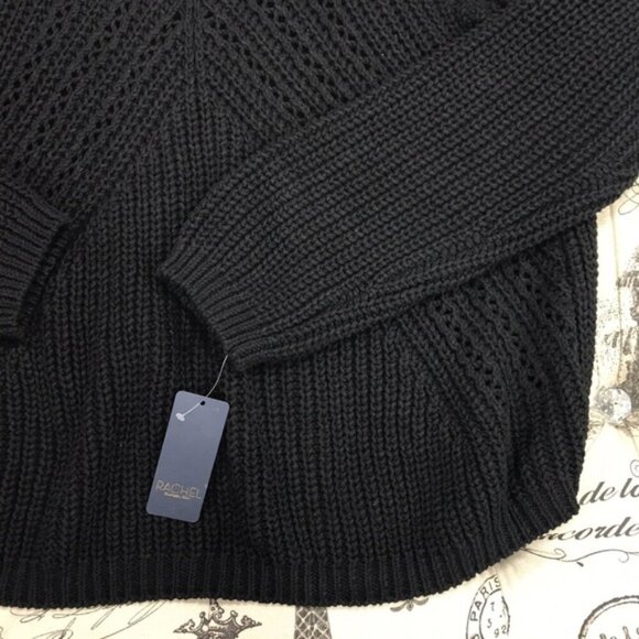 Rachel Rachel Roy Edie Open-Knit Turtleneck Sweater - Picture 3 of 7